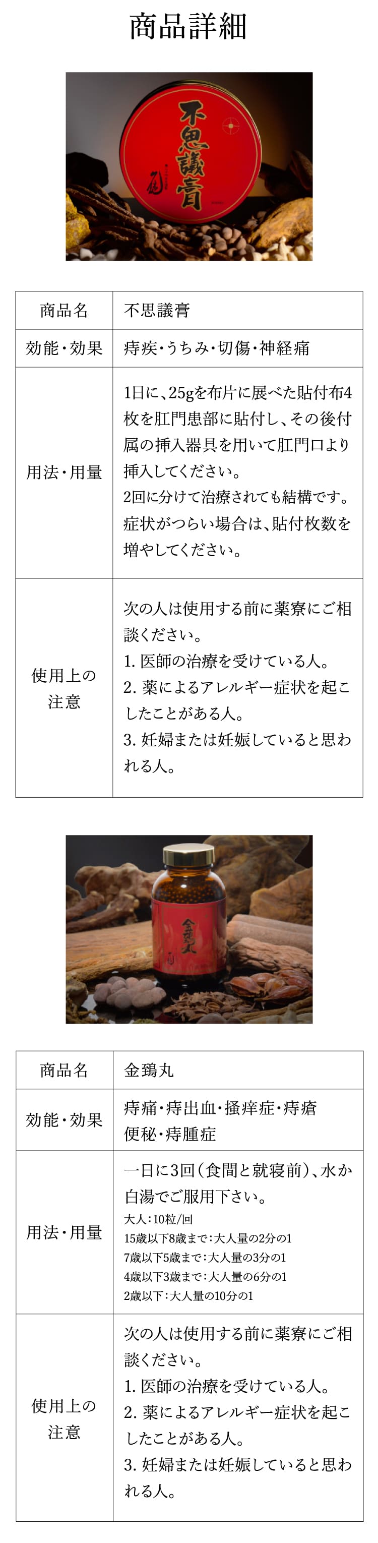 商品詳細